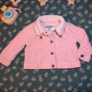 Pink Corduroy Osh Kosh B'gosh jacket 12-18m